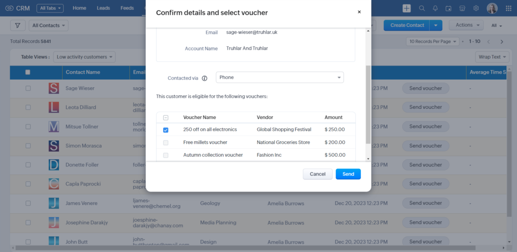 Масштабирование CRM — конструктор Kiosk Studio от Zoho